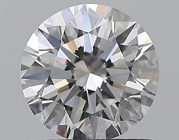 1.01 carat, D colour, VVS1 clarity, Round shape, Natural Diamond.
