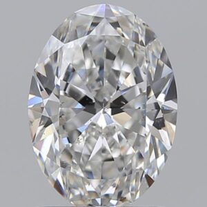 1.2 carat, F colour, SI1 clarity, Oval shape, Natural Diamond.