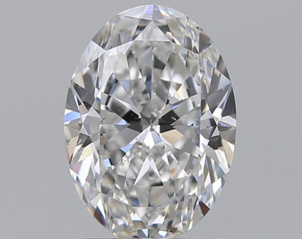 1.2 carat, F colour, SI1 clarity, Oval shape, Natural Diamond.