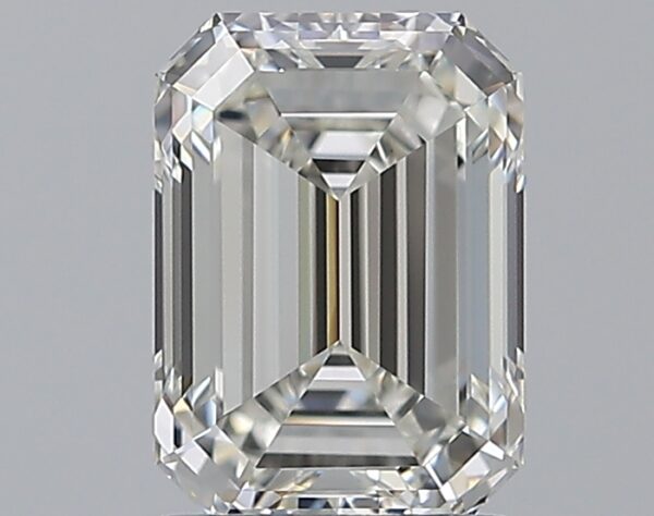 1.51 carat, H colour, IF clarity, Emerald shape, Natural Diamond.
