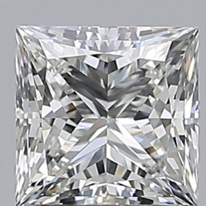 1.01 carat, H colour, VS1 clarity, Princess shape, Natural Diamond.