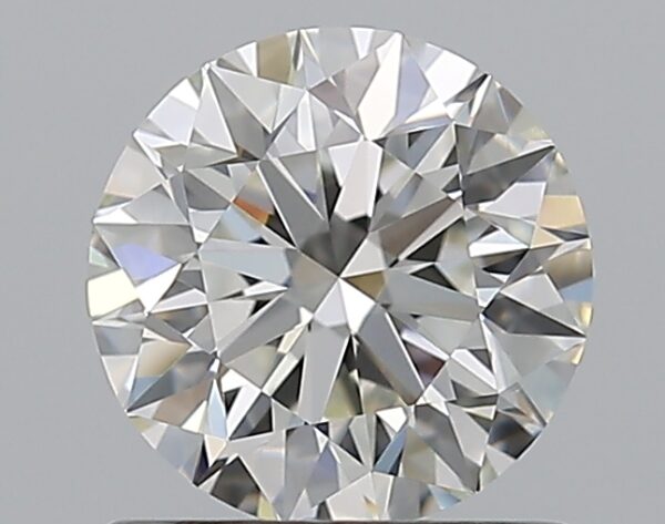 0.96 carat, H colour, IF clarity, Round shape, Natural Diamond.