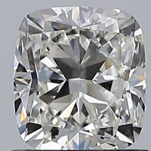 1 carat, H colour, VS2 clarity, Cushion shape, Natural Diamond.