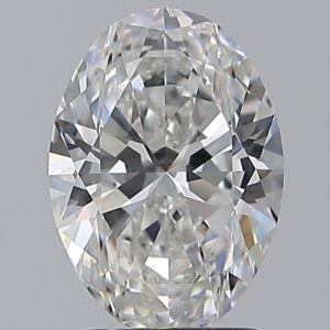 2 carat, G colour, SI1 clarity, Oval shape, Natural Diamond.