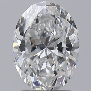 2.01 carat, E colour, SI1 clarity, Oval shape, Natural Diamond.