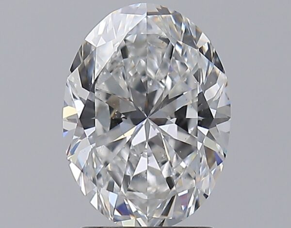 2.01 carat, E colour, SI1 clarity, Oval shape, Natural Diamond.