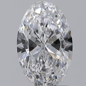 1.2 carat, D colour, VS2 clarity, Oval shape, Natural Diamond.