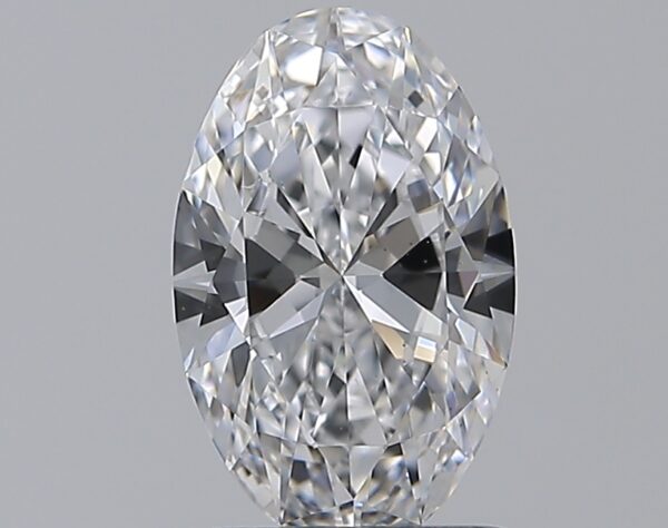 1.2 carat, D colour, VS2 clarity, Oval shape, Natural Diamond.