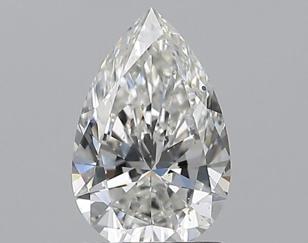1.01 carat, G colour, SI2 clarity, Pear shape, Natural Diamond.