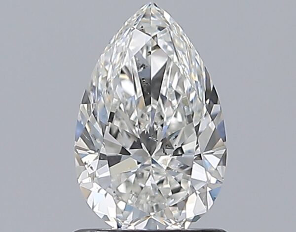 1.02 carat, G colour, SI2 clarity, Pear shape, Natural Diamond.