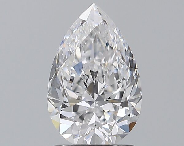 1.51 carat, D colour, SI2 clarity, Pear shape, Natural Diamond.