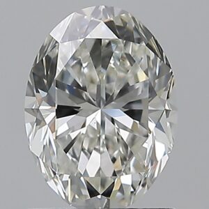 1.21 carat, H colour, SI1 clarity, Oval shape, Natural Diamond.