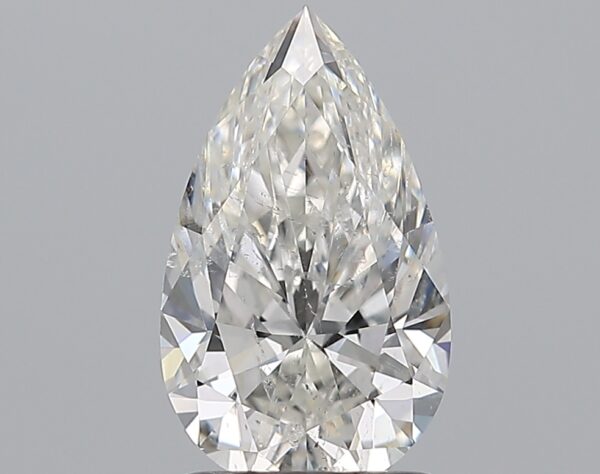 1.51 carat, G colour, SI2 clarity, Pear shape, Natural Diamond.