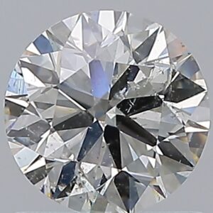 0.96 carat, G colour, SI2 clarity, Round shape, Natural Diamond.