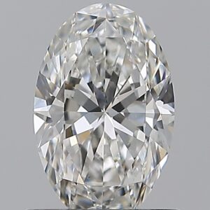 1 carat, G colour, VS2 clarity, Oval shape, Natural Diamond.