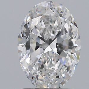 1.71 carat, D colour, SI1 clarity, Oval shape, Natural Diamond.