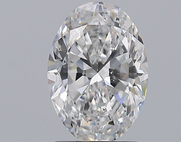 1.71 carat, D colour, SI1 clarity, Oval shape, Natural Diamond.