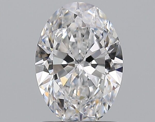 1 carat, D colour, SI1 clarity, Oval shape, Natural Diamond.