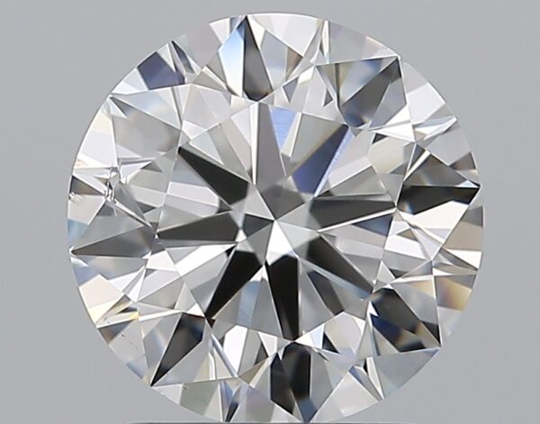 2 carat, F colour, SI1 clarity, Round shape, Natural Diamond.