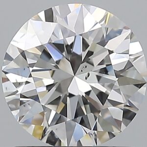 1.2 carat, F colour, SI1 clarity, Round shape, Natural Diamond.