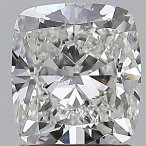 1.5 carat, G colour, SI1 clarity, Cushion shape, Natural Diamond.