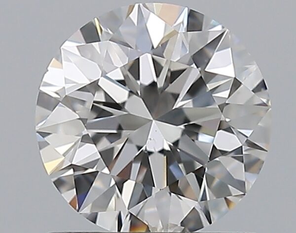 1 carat, F colour, SI2 clarity, Round shape, Natural Diamond.