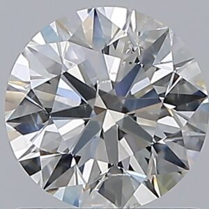 1.01 carat, G colour, SI2 clarity, Round shape, Natural Diamond.