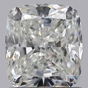 1.2 carat, H colour, SI1 clarity, Cushion shape, Natural Diamond.