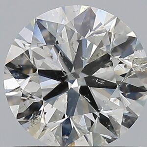 0.96 carat, G colour, SI2 clarity, Round shape, Natural Diamond.