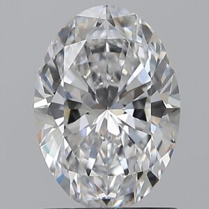1.21 carat, D colour, VVS1 clarity, Oval shape, Natural Diamond.