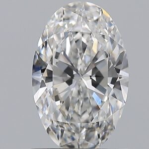 1 carat, E colour, SI1 clarity, Oval shape, Natural Diamond.