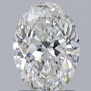 1.2 carat, G colour, SI1 clarity, Oval shape, Natural Diamond.