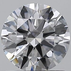 0.97 carat, D colour, VVS1 clarity, Round shape, Natural Diamond.