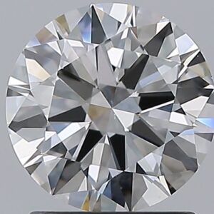 1.51 carat, D colour, SI1 clarity, Round shape, Natural Diamond.