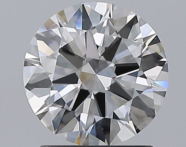 1.51 carat, D colour, SI1 clarity, Round shape, Natural Diamond.