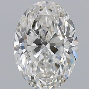 1.21 carat, F colour, SI1 clarity, Oval shape, Natural Diamond.