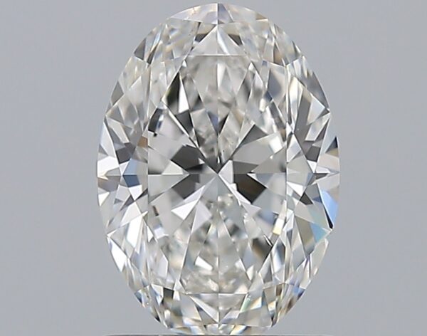 1.21 carat, F colour, SI1 clarity, Oval shape, Natural Diamond.