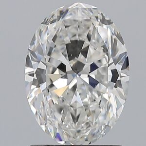 1.7 carat, F colour, SI1 clarity, Oval shape, Natural Diamond.
