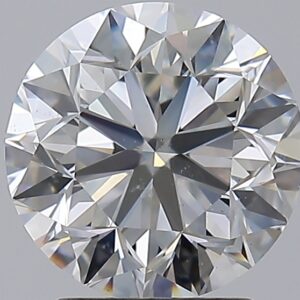 2.5 carat, G colour, SI1 clarity, Round shape, Natural Diamond.