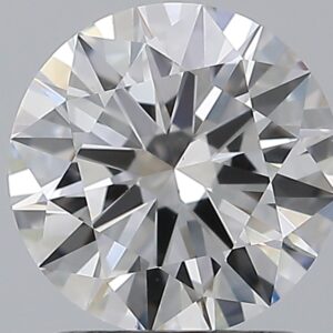 1.51 carat, E colour, VS2 clarity, Round shape, Natural Diamond.