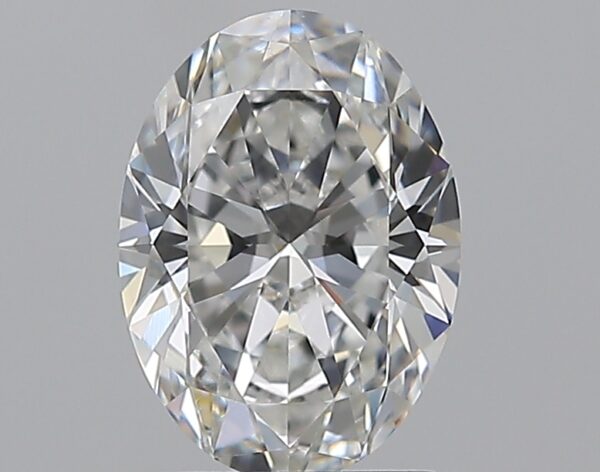 1.7 carat, F colour, VS2 clarity, Oval shape, Natural Diamond.
