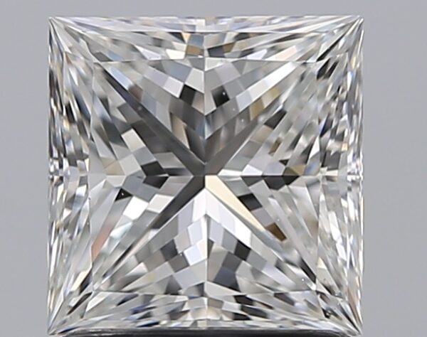 1.52 carat, G colour, SI1 clarity, Princess shape, Natural Diamond.