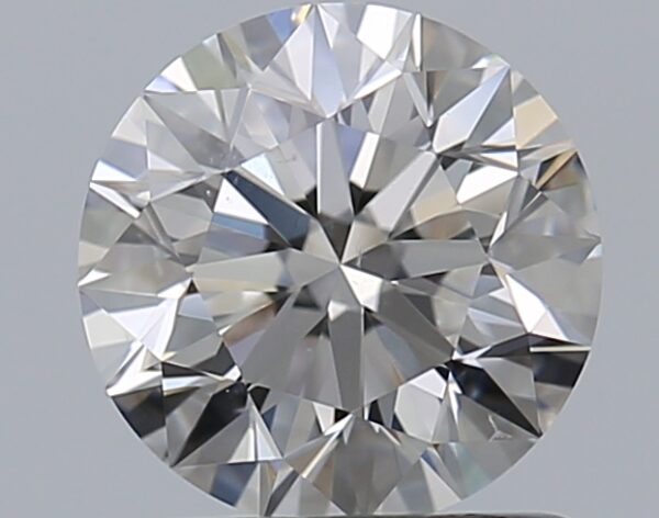 1 carat, E colour, SI1 clarity, Round shape, Natural Diamond.