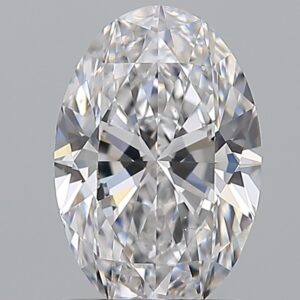 1.2 carat, D colour, SI1 clarity, Oval shape, Natural Diamond.