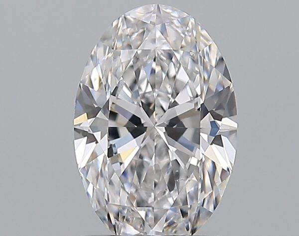 1.2 carat, D colour, SI1 clarity, Oval shape, Natural Diamond.