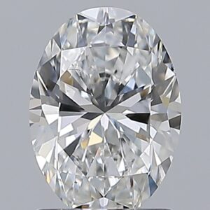 1.21 carat, E colour, VS2 clarity, Oval shape, Natural Diamond.