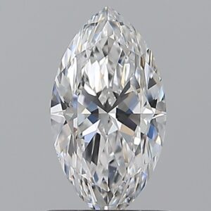 1.01 carat, D colour, SI1 clarity, Marquise shape, Natural Diamond.