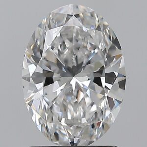 1.7 carat, E colour, SI1 clarity, Oval shape, Natural Diamond.