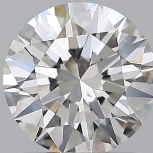 1.01 carat, G colour, SI1 clarity, Round shape, Natural Diamond.