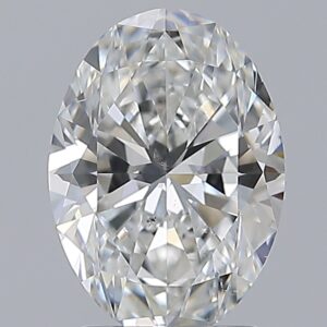 2.01 carat, F colour, SI1 clarity, Oval shape, Natural Diamond.